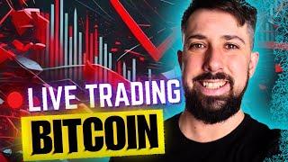 LIVE BITCOIN TRADING   Crypto and Market Analysis