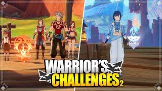 All 6 New Natlan Warrior's Challenges (2 Achievements + 18 Chests)【Genshin Impact】