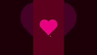 Make a Heart Using CSS️‍ #shorts