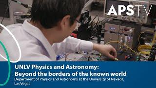 Department of Physics and Astronomy at the University of Nevada, Las Vegas