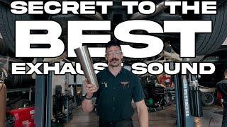 This will make YOUR exhaust sound AMAZING. Custom exhaust builders share fabrication secret!