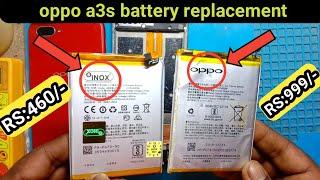 oppo a3s battery change || oppo a3s battery problem solution ||oppo a3s original battery cost