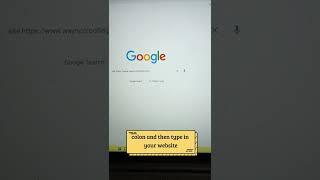 How to check if your roofing website is indexed