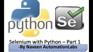 Selenium WebDriver with Python - Part 1