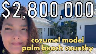 LUXURY NEW CONSTRUCTION IN PALM BEACH COUNTY FLORIDA - COZUMEL MODEL AT AVENIR BY KENCO COMMUNITIES