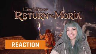 My reaction to The Lord of the Rings Return to Moria Launch Trailer | GAMEDAME REACTS