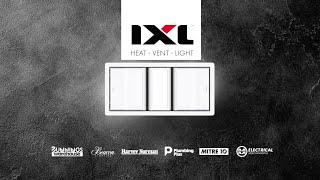 IXL Tastic, the Trusted Name for 3 in 1 Bathroom Heat, Vent and Light (30s)