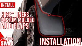 How To Install Husky Liners Custom Molded Mud Flaps! - RHRSwag.com