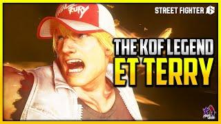 SF6 ▰ ET ! Amazing Terry Of The KOF LEGEND !!! ▰ STREET FIGHTER 6