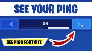 How to SEE YOUR PING in fortnite? (2024) | How to enable ping in fortnite | Where is ping fortnite?