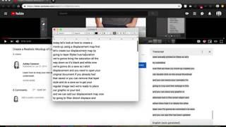 Easiest Way to Download YouTube Transcript / Subtitles as Plain Text