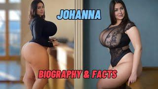 Johanna Russian Curvy Plus Size Model, Instagram Tiktok BBW Influencer Biography Facts