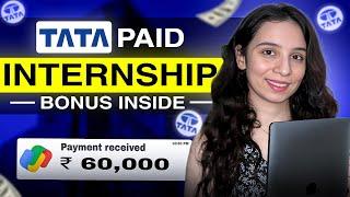 TATA  Exclusive PAID Internship 2024 How to Apply & Boost Your Career | Full Details Inside