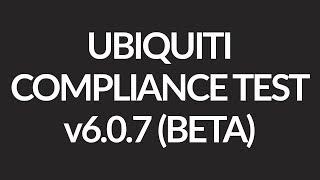 Ubiquiti airMAX® M Toolkit v4.1 - Compliance Test Mode