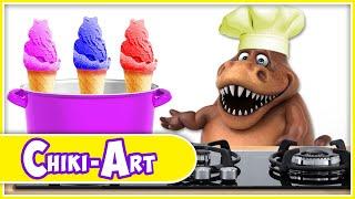 Learn Colors with Chef Squishy | Fun Learning For Children | Chiki Art