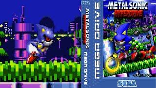 Metal Sonic Hyperdrive - Full Playthrough (Sonic ROM Hack)