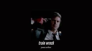 ( slowed down ) train wreck