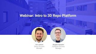 Webinar: An Introduction to the 3D Repo Platform