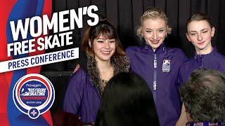 Championship Women's Free Skate Press Conference | 2025 Prevagen U.S. Figure Skating Champs