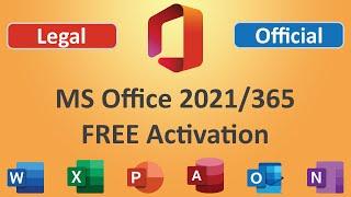 Activate MS Office 2021/365 for Free (Product Activation Failed/Error Fix)