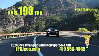 LPK Chrysler Dodge Jeep RAM of Defiance Your Choice Lease @ Only $198 mo