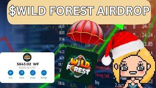 Wild forest $WF Play to Airdrop FREE P2E Game GUIDE | Ronin Network Game