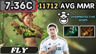 7.36c - Fly ENCHANTRESS Hard Support Gameplay - Dota 2 Full Match Gameplay