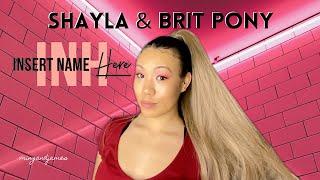 How to Wear Ponytail Extensions | Insert Name Here (INH) Honest Review and Try On | Ming and James