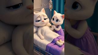 Kitten revenge for her mother ️‍️ #cats #kitten #shorts