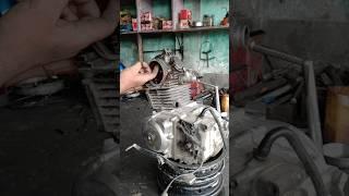 TVS Victor GLX piston change ️#bike #automobile #viral #sort ️