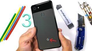 Pixel 3 XL Durability Test - Does the back glass Scratch?!