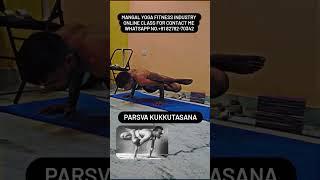 Parsva Kukkutasana #yogapose #advanceyogasana #twistingyoga #mangalyoga #fitnessindustry #shortvideo