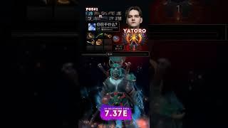 Yatoro (Raddan) play in the Phantom assassin #dota2 #yatoro #raddan