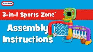 3-in-1 Sports Zone™ | Assembly Instructions | Little Tikes