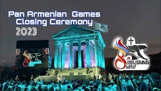 Closing Ceremony of Pan Armenian Games  | Garni Temple - Armenia 2023 | Համահայկական խաղեր