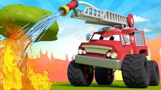 Monster Trucks pour enfants - La bouteille dangereuse - Monster Town  Dessin animé Monster Trucks