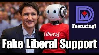 Justin Trudeau support has always been fake (ft. Greg Staley - Diverge Media)