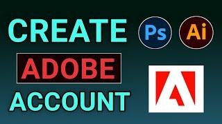 How to Make an Adobe Account | Create Adobe ID for Photoshop, Illustrator, InDesign and more.