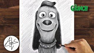 How To Draw MAX Fram The Grinch | Drawing Tutorial (steb by step)