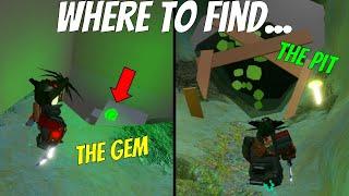 Family Gem AND The Pit Locations | Vesteria