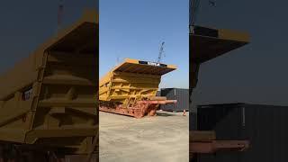 caterpillar 777E rock truck dump box repair and repaint the final result is really amazing. mining