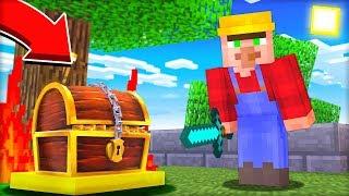 ЗАЩИТИ СВОЁ СОКРОВИЩЕ ЧТОБЫ ВЫИГРАТЬ В МАЙНКРАФТ 100% ТРОЛЛИНГ ЛОВУШКА MINECRAFT