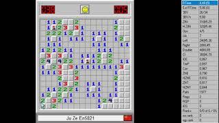 Minesweeper Intermediate World Record by JZE (Ze-En Ju) 6.84