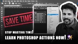 The Hidden Power of Photoshop Actions No One Talks About! #photoshop