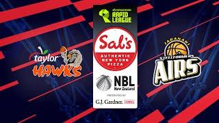 Hawkes Bay Hawks v Taranaki Airs | Full Basketball Game |  @SalsNBL 2024