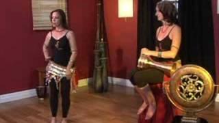 Belly Dance Foundation Drills : Down Locks in Belly Dancing