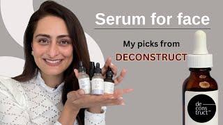 Serum for Dark spots,  Uneven skin tone, Oily skin, Ageing skin | My Picks from Deconstruct