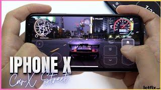 iPhone X CarX Street Gaming test | Apple A11