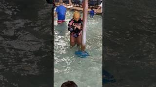 Mia Pranks Javi At The Water Park 🫣 #funny #comedyvideos #prank #shortvideo #shorts #short