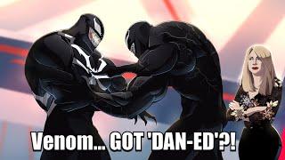 Peter Parker, Spooderman, Miles Morales, and the Spider Society React to Venom Getting Dan-ed!